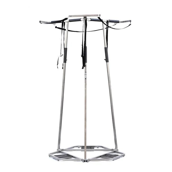 Glacik  27.5 in. Vertical Storage Rack for 3 Kayak & SUP Paddle Boards, Grey