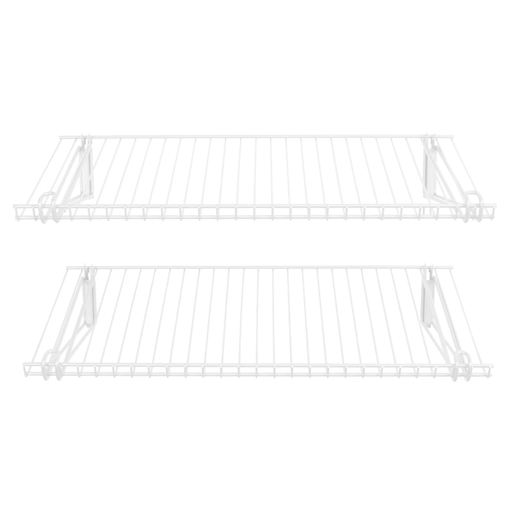 Rubbermaid FG3H9100WHT Configurations Accessories 26-Inch Shelving Kit, White