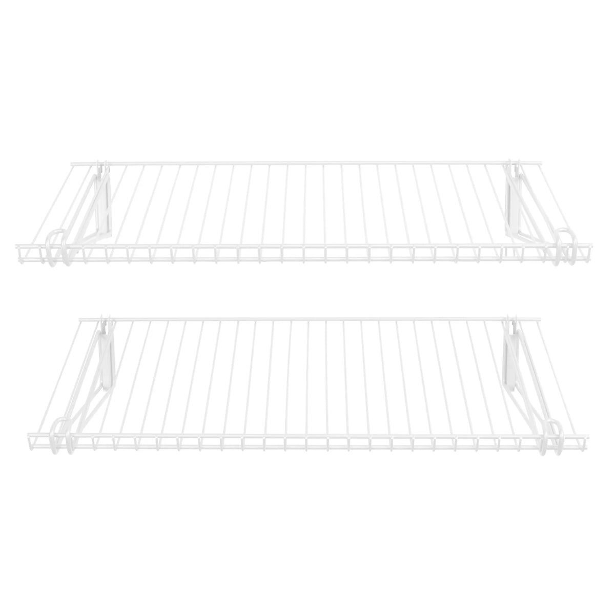 Rubbermaid FG3H9100WHT Configurations Accessories 26-Inch Shelving Kit, White