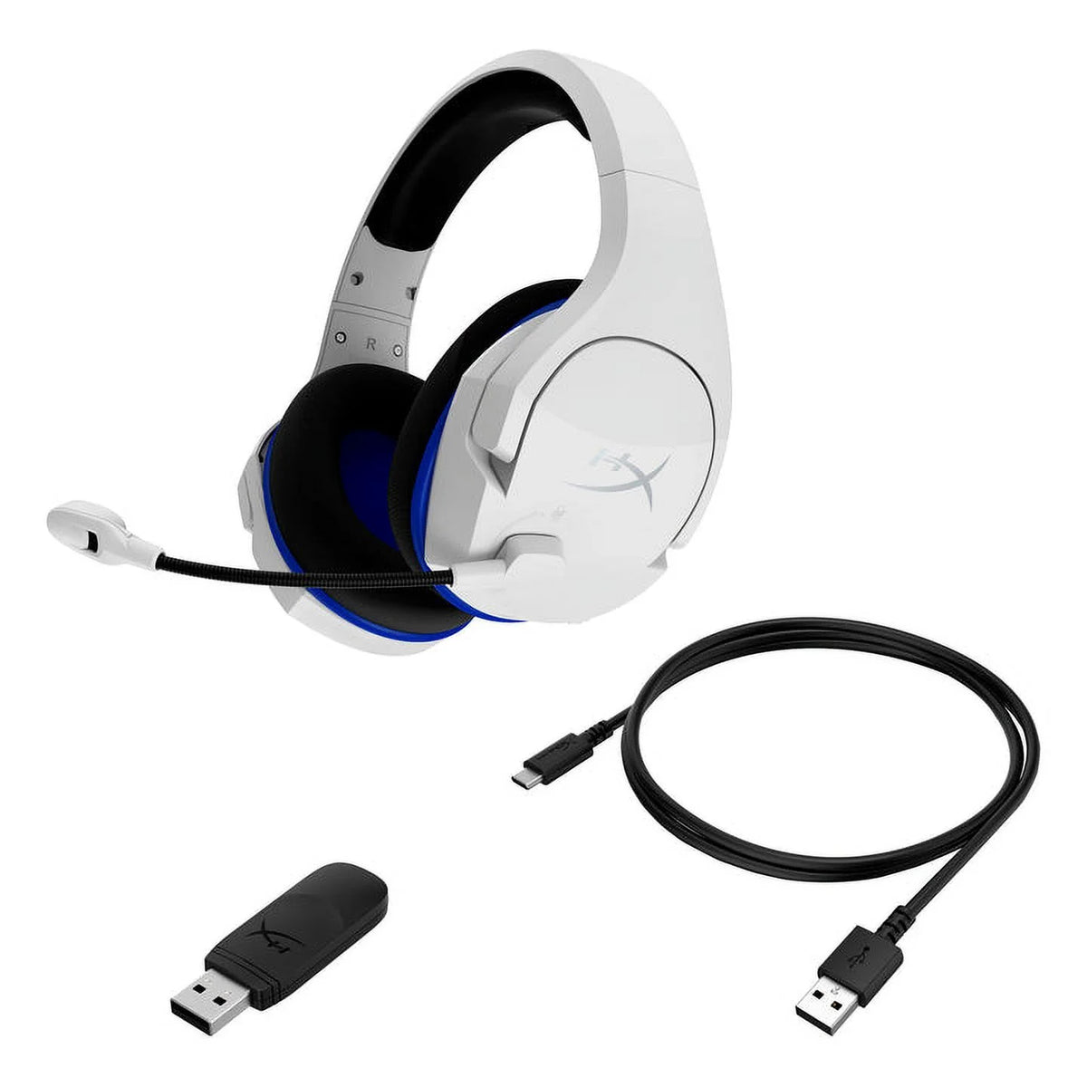 HyperX Cloud Stinger Core – Wireless Gaming Headset, for PS4, PS5, PC, Lightweight, Durable Alloy Sliders, Noise-Cancelling Microphone