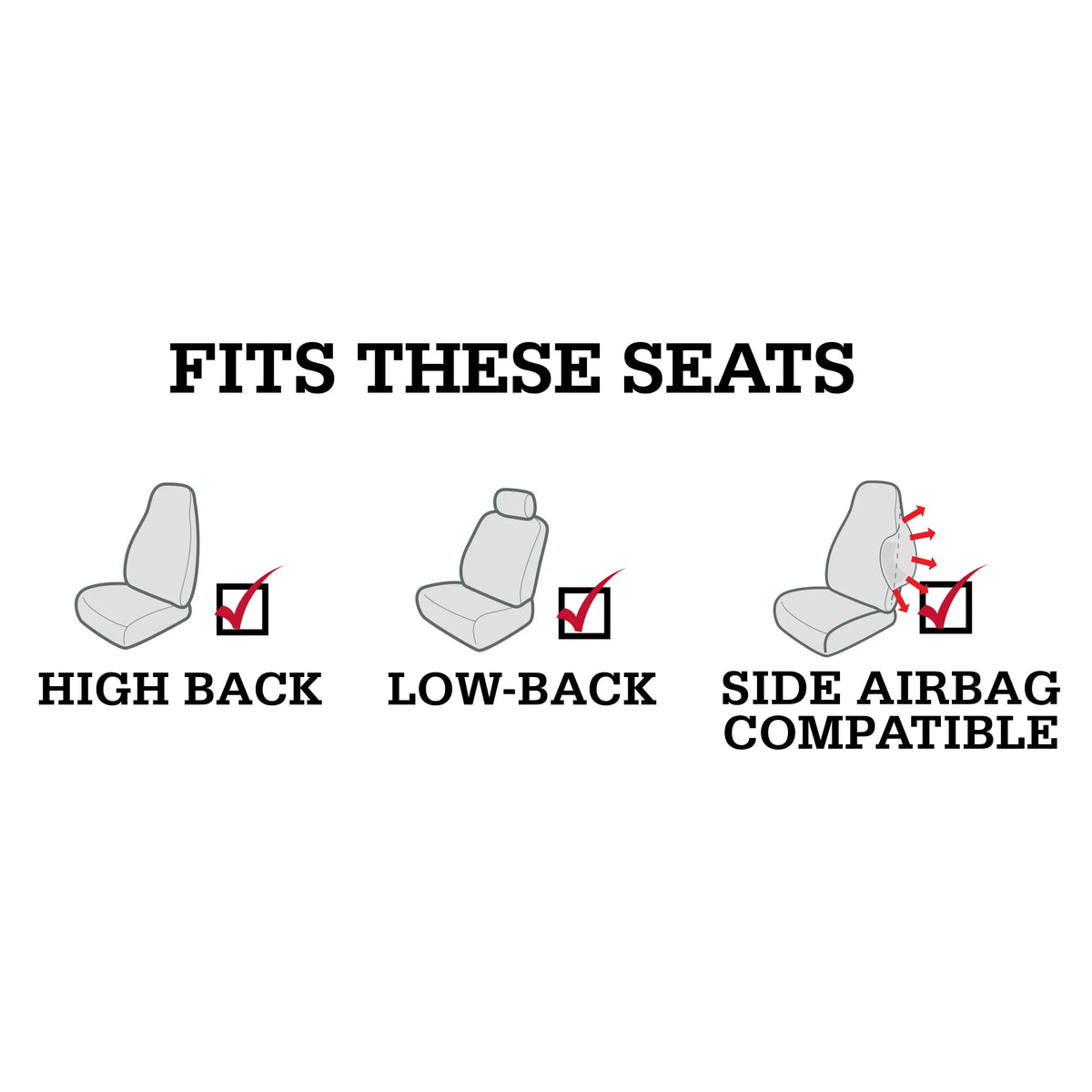 Genuine Dickies 2 Piece Prestige Front Car Seat Covers Vegan Leather Beige, 806514