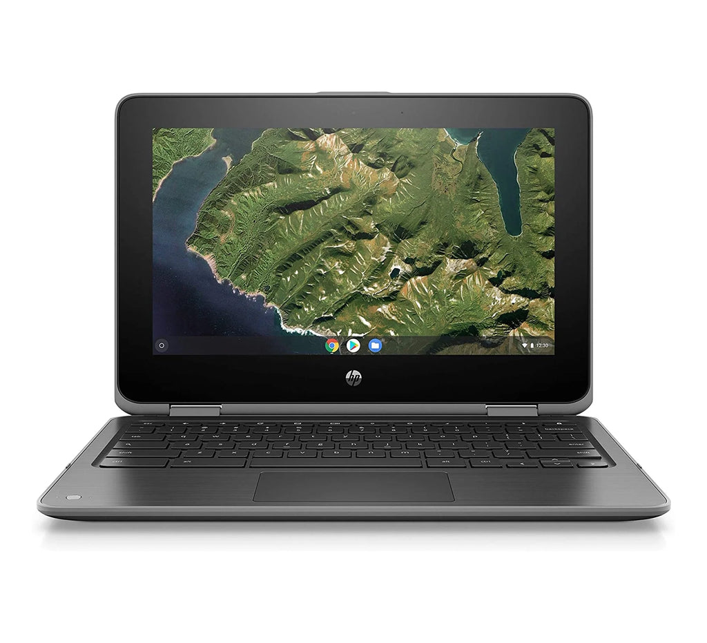Restored A GRADE HP Chromebook x360 11 G2 Celeron N4100 1.1GHz, 4GB, 32GB-SSD, 11.6inch HD, Chrome OS, Webcam, Touchscreen (Refurbished)