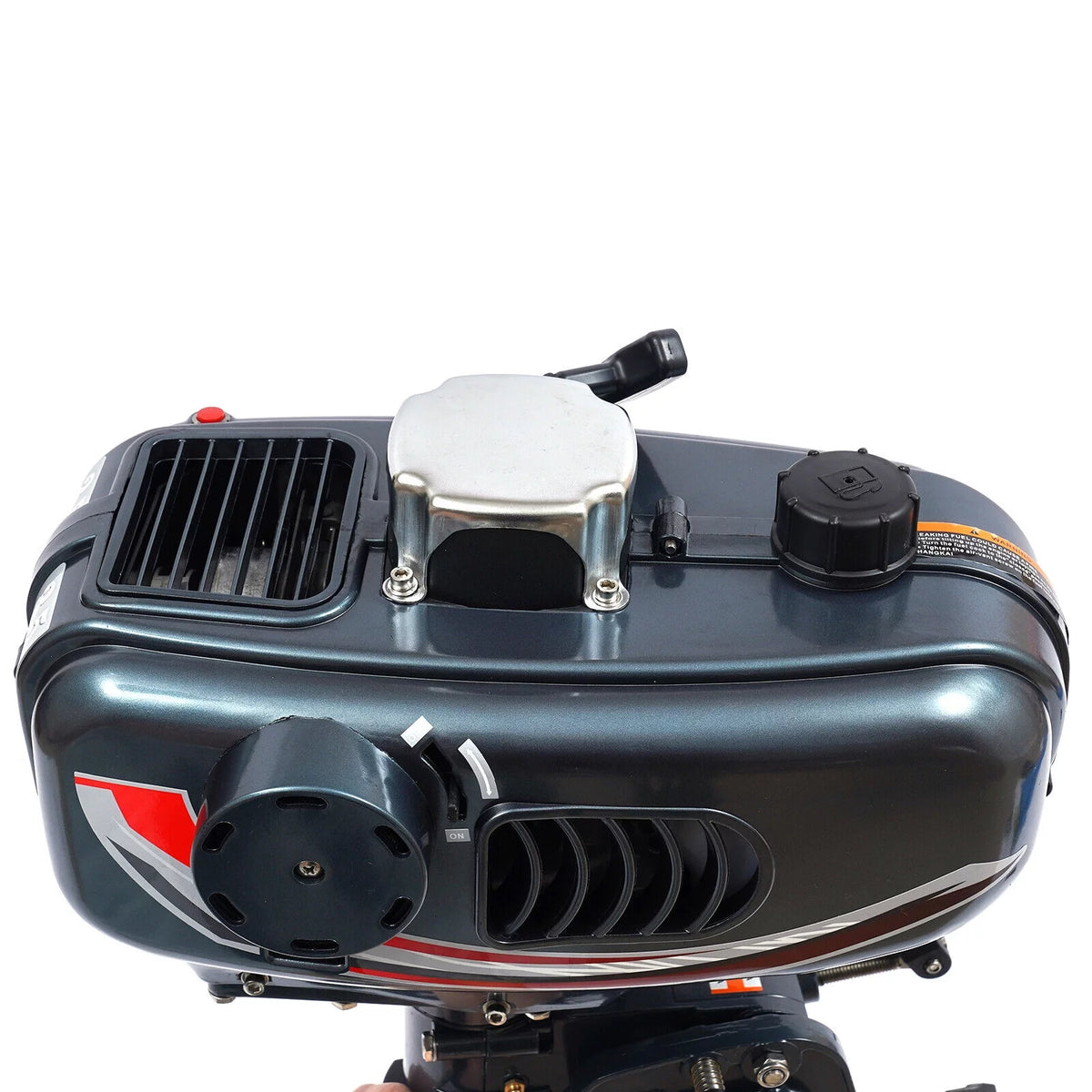 2-Stroke 3.5HP Outboard Motor Fishing Boat Petrol Engine CDI System 10 Km / H