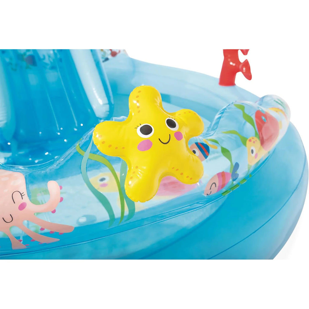 Under the Sea Inflatable Play Center W/ Water Slide, Kids Age 2+
