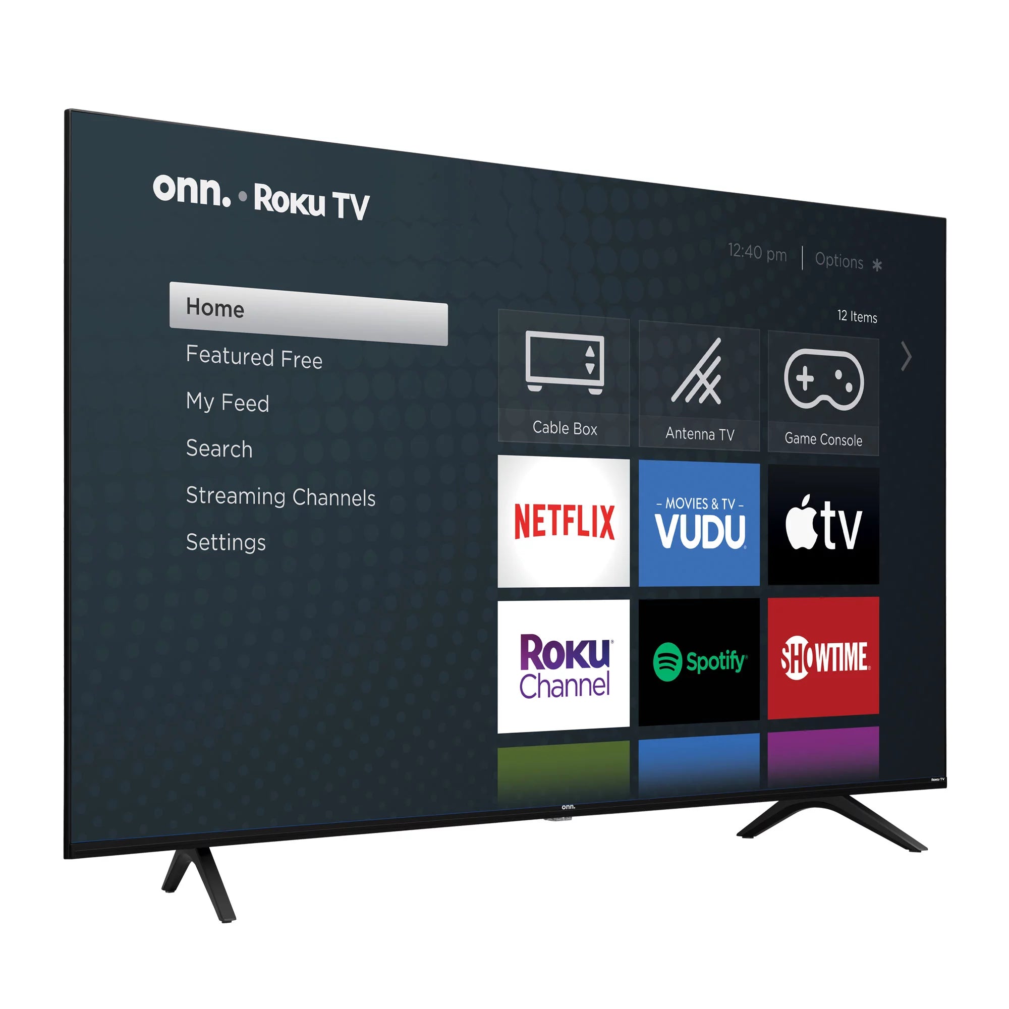 onn. 65" Class 4K (2160p) UHD LED Roku Smart TV HDR 100021261