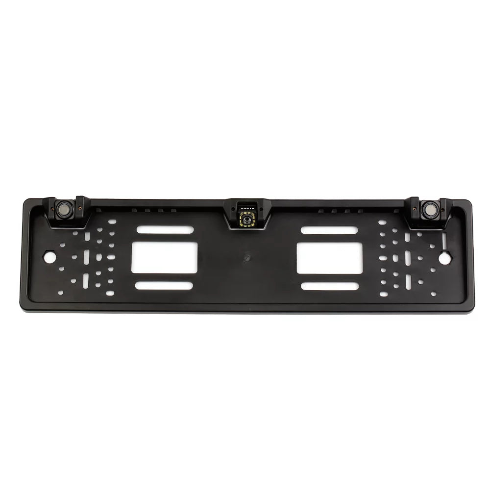 Docooler European License Plate Frame Backup Camera 12 LED Rear View Camera with Reversing  System Parking Sensor
