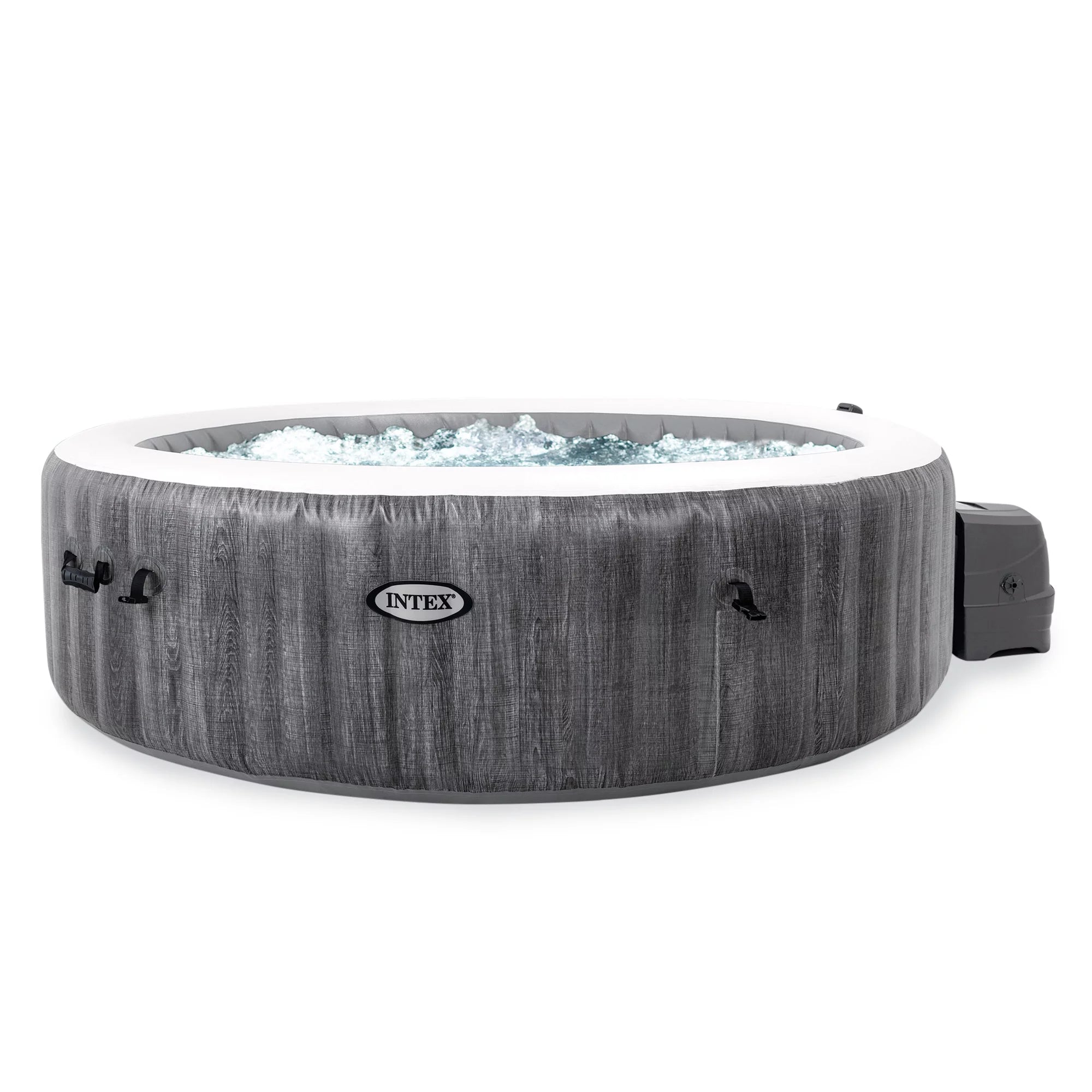 Intex PureSpa Plus Inflatable Bubble Jet Spa & Replacement Filters (8 Pack)