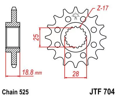 Front & Rear Sproket Kit for BMW F800 GS Triple Black 12 JT Sprockets