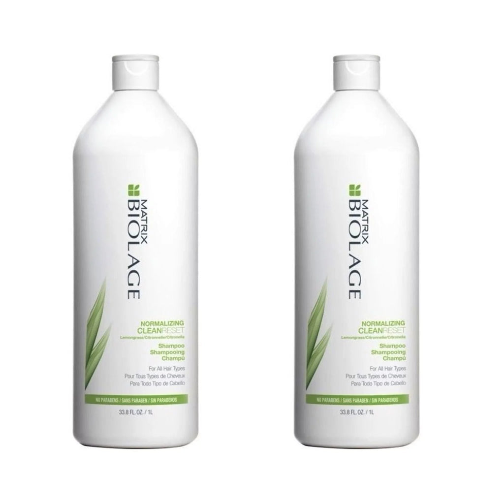 Matrix Biolage Clean Reset Normalizing Shampoo, 33.8oz (Pack of 2)