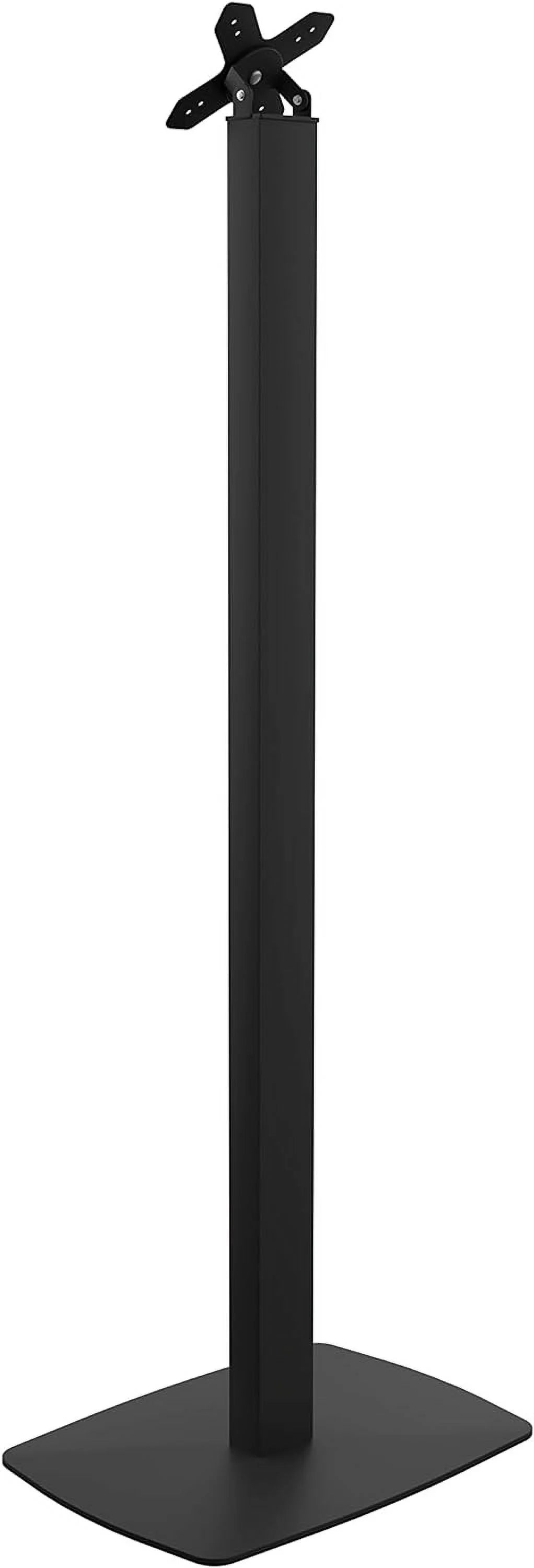FEIRO ADD-CHKB Premium Thin Profile Floor Stand with VESA Plate and Base (Black)