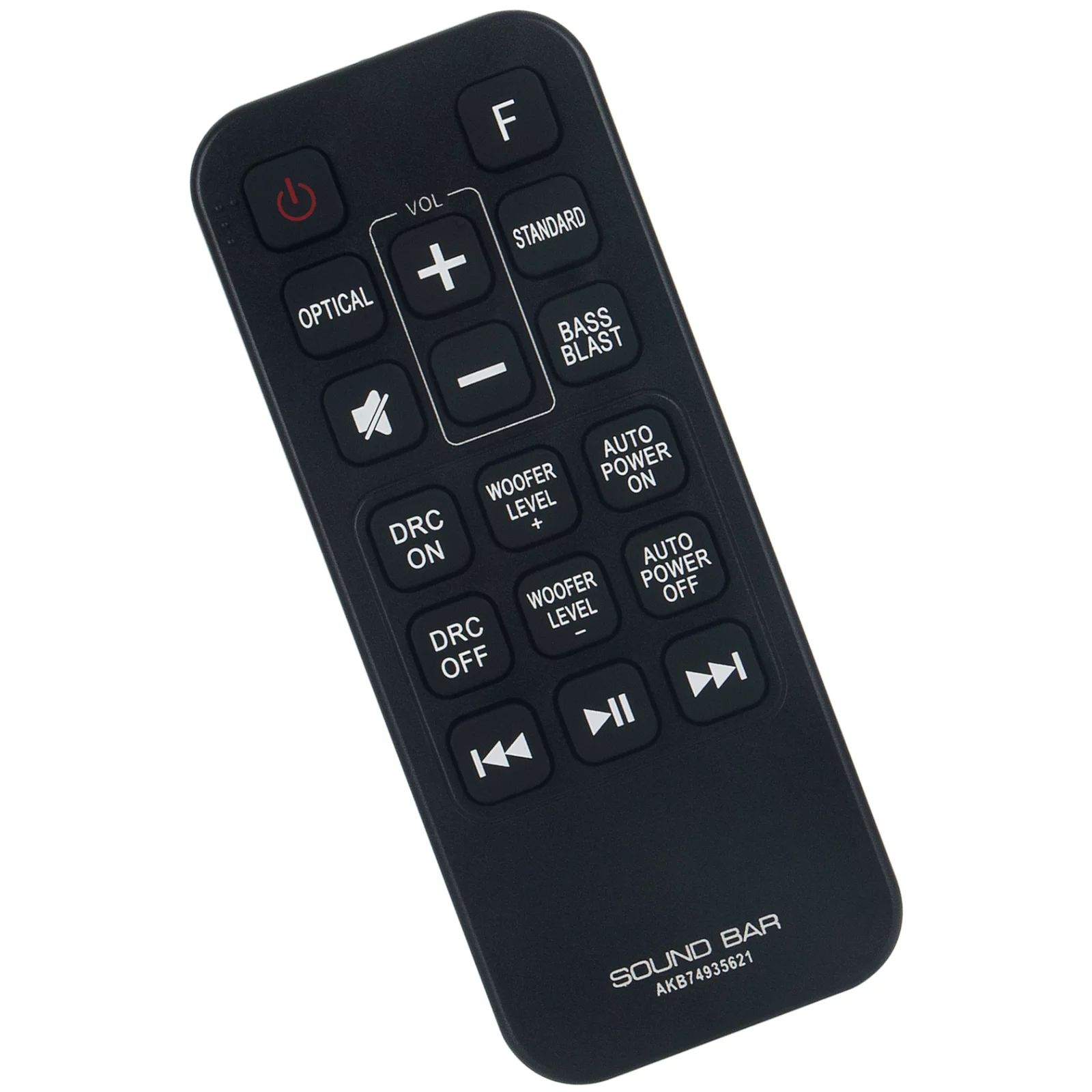 AKB74935621 Replacement Remote Control for LG Wireless Sound Bar SJ2 SPJ2B-W