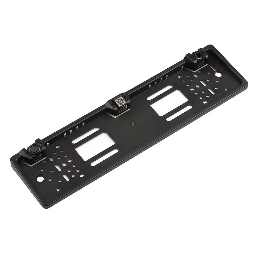 Docooler European License Plate Frame Backup Camera 12 LED Rear View Camera with Reversing  System Parking Sensor