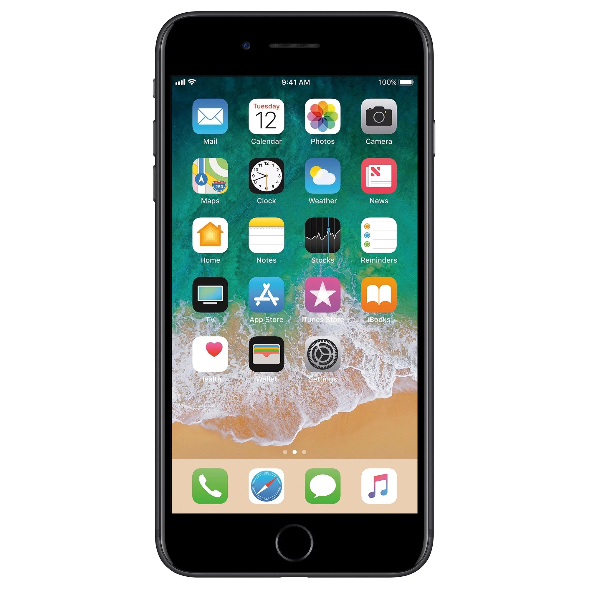 Restored Apple iPhone 7 Plus, 32 GB, Black - Fully Unlocked - GSM and CDMA compatible (Refurbished)