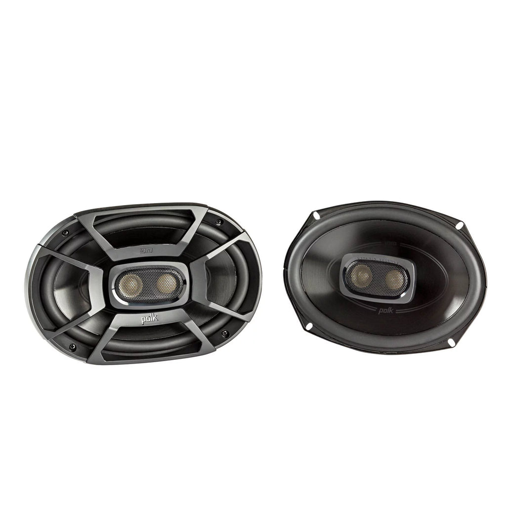 Polk Audio - A Pair Of DB6502 6.5" Components and A Pair Of DB692 6x9" Coax Speakers - Bundle Includes 2 Pair