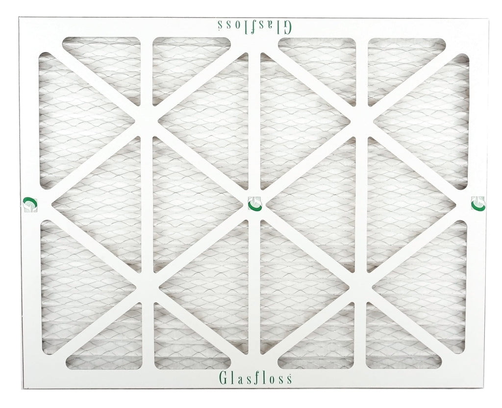 Glasfloss Air Filter 16x18x2 - 2" MERV 10 - (Pack of 6) - Pleated AC or HVAC Air Filter - Furnace Air Filter - Home or Office - Made In The USA.