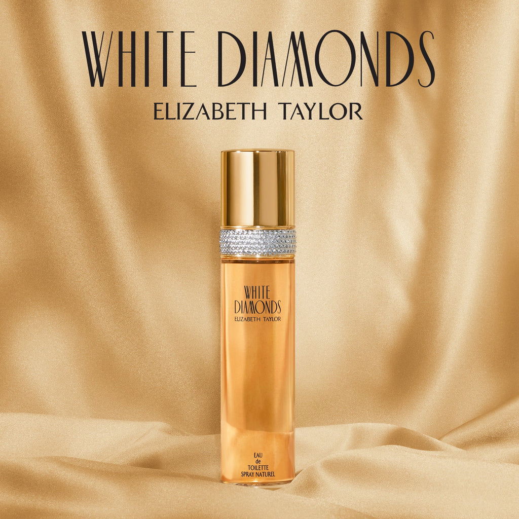 Elizabeth Taylor White Diamonds Fragrance Gift Set For Women, 4 Pieces