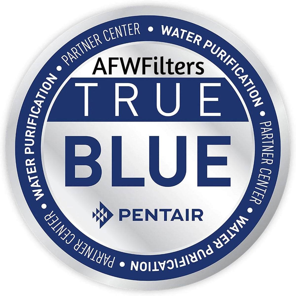AFWFilters 2 cubic Foot 64k Whole Home Water Softener with Durable 10% Crosslink Resin, 3/4" Plastic MNPT Connection, and Blue Tanks