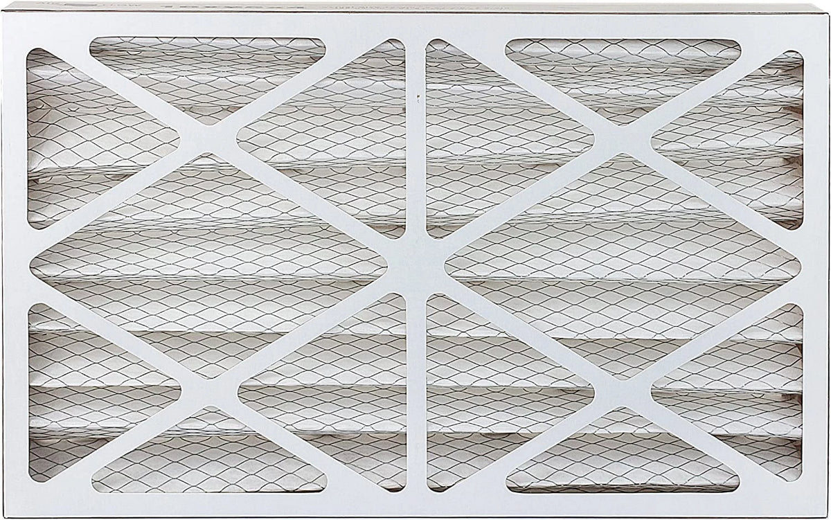 Filterbuy 8x20x4 MERV 8 Pleated HVAC AC Furnace Air Filters (2-Pack)
