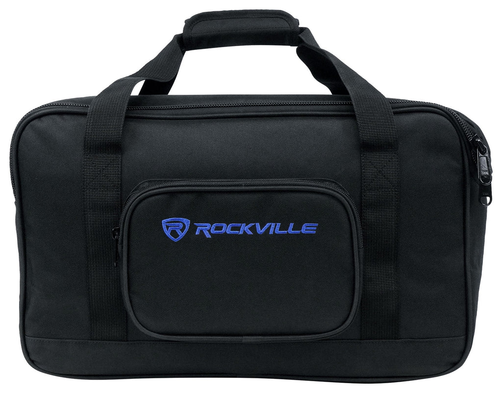 Rockville RPG8BT 8" Bluetooth Powered 400w DJ PA Speaker+Weather proof Carry Bag