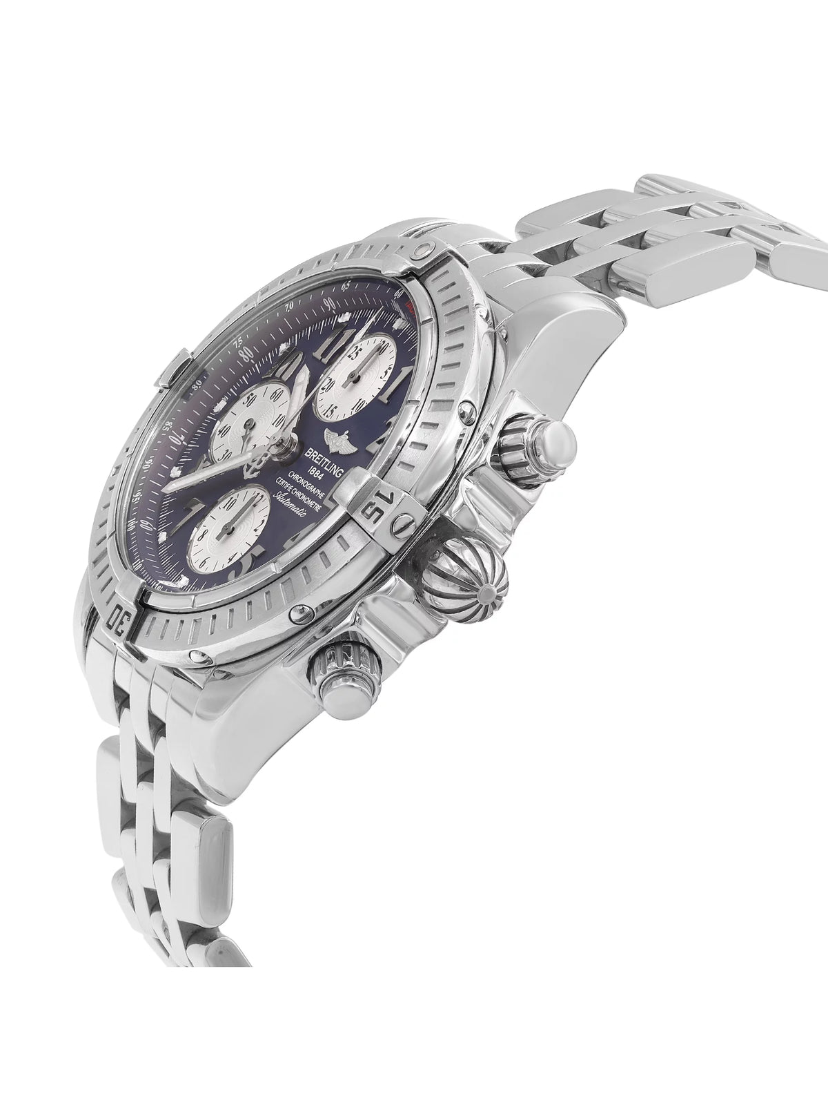 Breitling Chronomat Evolution Alloy Blue Dial Automatic Watch A1335611/C647-357A