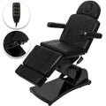 VEVOR 4 Motors Electric Facial Chair Full Electrical Massage Table Dental Bed Aesthetic Adjustable Reclining Chair for Podiatry Tattoo Spa Salon All Purpose Bed Chair (Black)