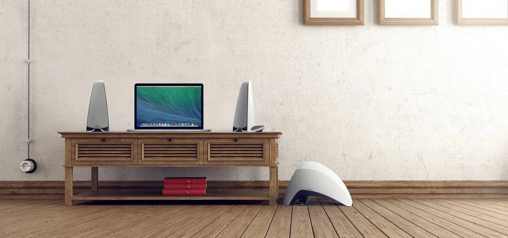 Edifier Prisma Encore e3360 - Speaker system - for PC - 2.1-channel - wireless - Bluetooth - 64 Watt (total) - white
