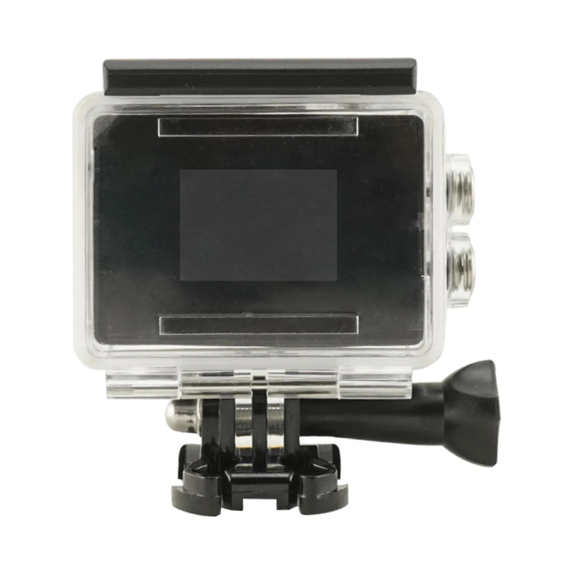 Capture Every Adventure with Our Waterproof WiFi Action Camera - 1080P Video, Clear Sound Recording, and Durable Silver Case