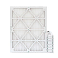 12 Pack of 14x20x1 MERV 10 Pleated Air Filters by Glasfloss. Actual Size: 13-1/2 x 19-1/2 x 7/8