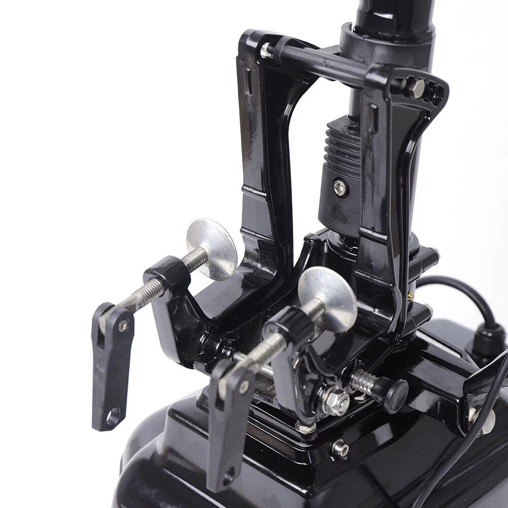 Miumaeov 1000W 4 HP Electric Outboard Motor Boat Engine Trolley Brushless Motor