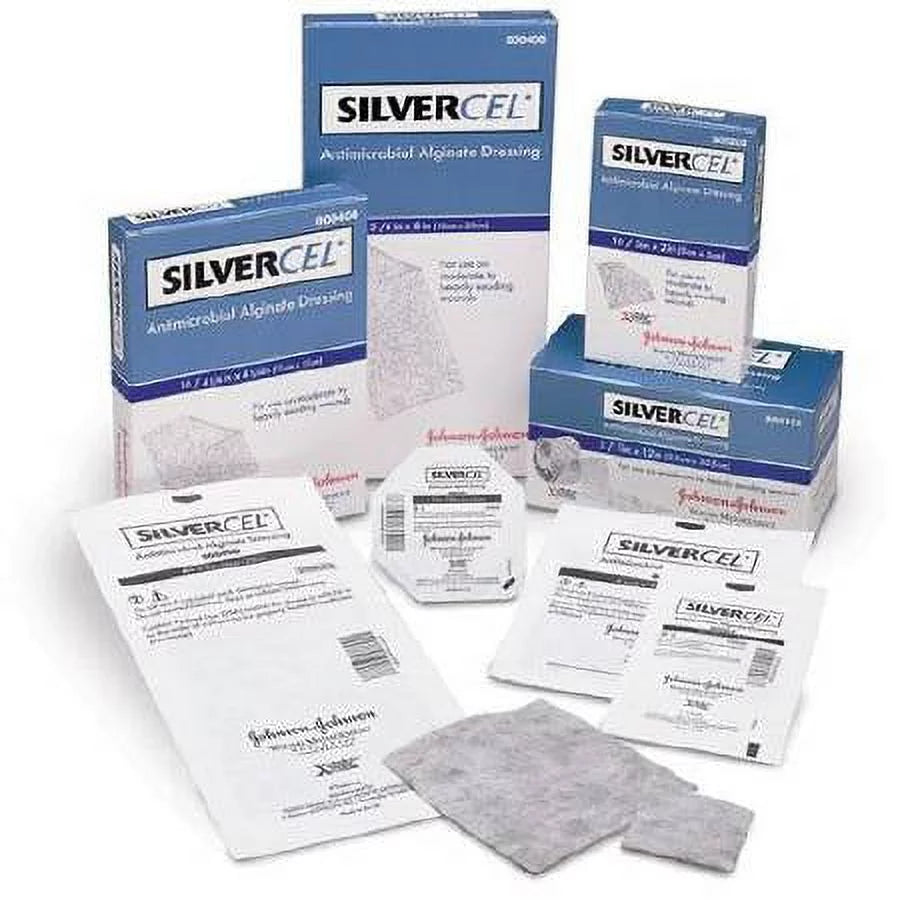 Antimicrobial Alginate Dressing Silvercel  2 X 2 Inch Sterile - Box of 10