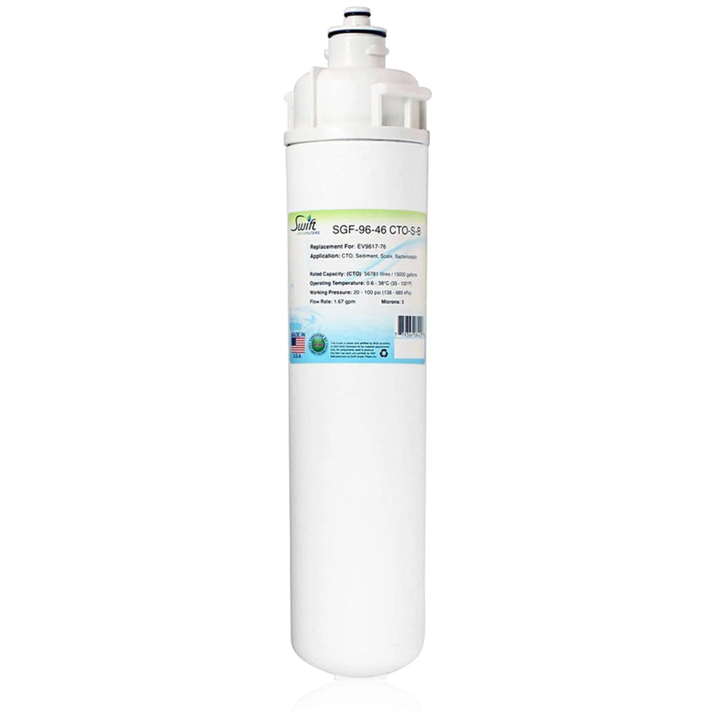 Swift Green Filters SGF-96-46 CTO-S-B Compatible Commercial Water Filter for EV9617-76, Made in USA (Pack of 2)