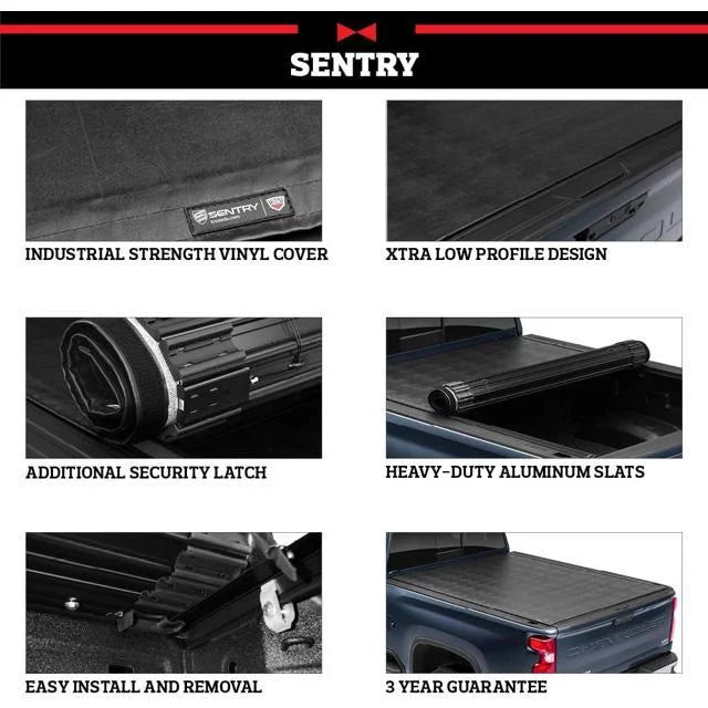 TruXedo Sentry Hard Rolling Truck Bed Tonneau Cover Fits select: 2004-2008 FORD F150, 2006-2008 LINCOLN MARK LT