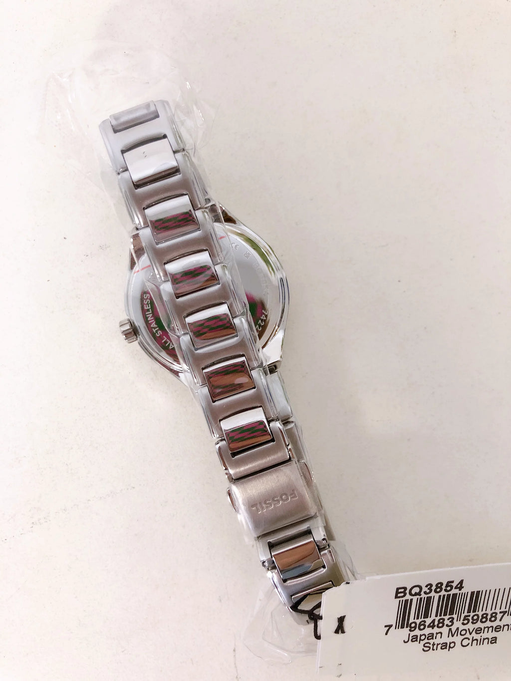 Fossil BQ3854 Eevie Three-Hand Date Rust-resistant Alloy Watch
