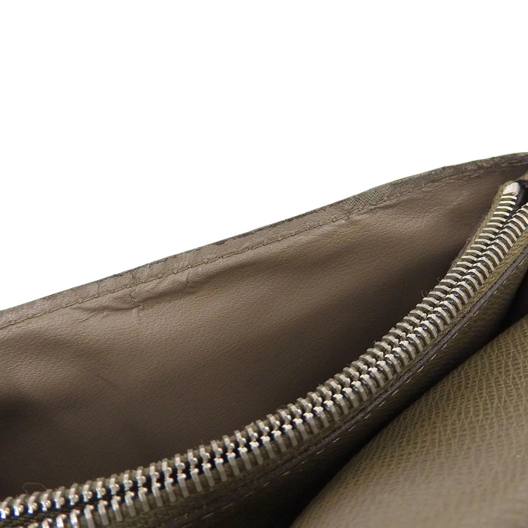 Secondhand Louis Vuitton LOUIS VUITTON Taiga Portefeuille Brother Bifold Long Wallet Ural M32807 (Good)
