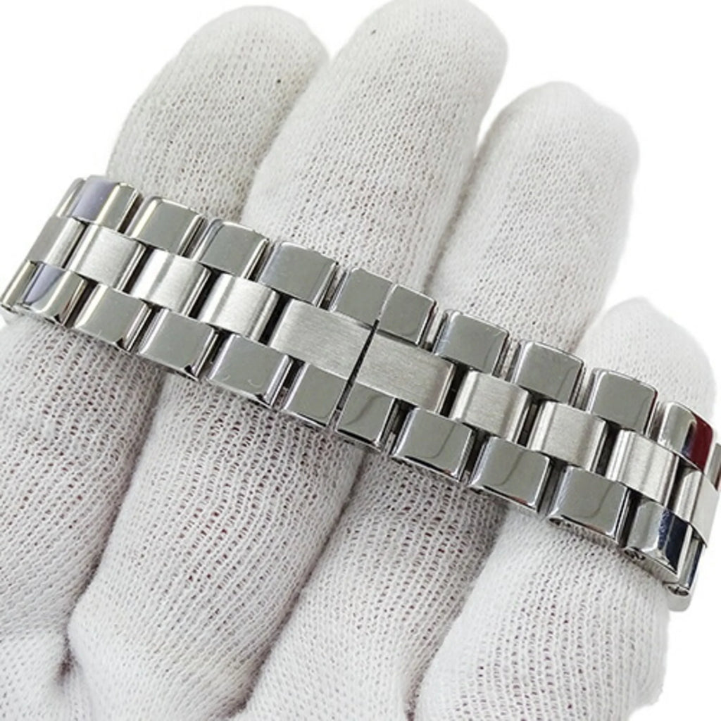 Secondhand Cartier Watch Ladies Roadster SM Date Quartz Rust-resistant Alloy SS W62016V3 Silver Polished (Fair)