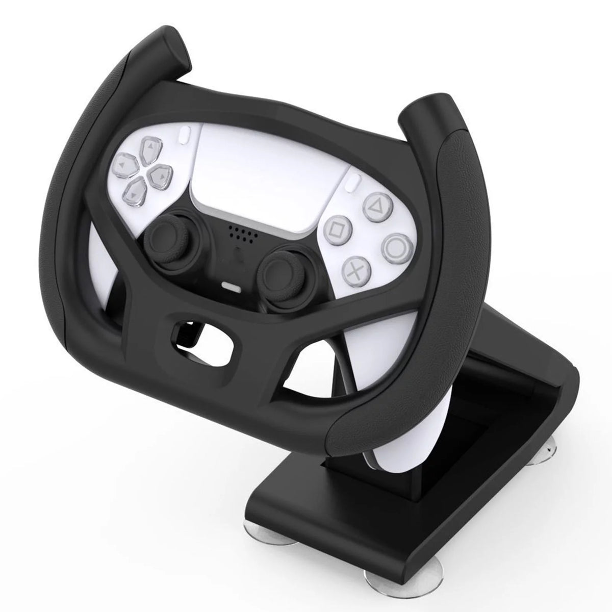 YHAIOGS Game Controller Stand Steering Wheel Racing Game Accessories Stand for Sony PS5