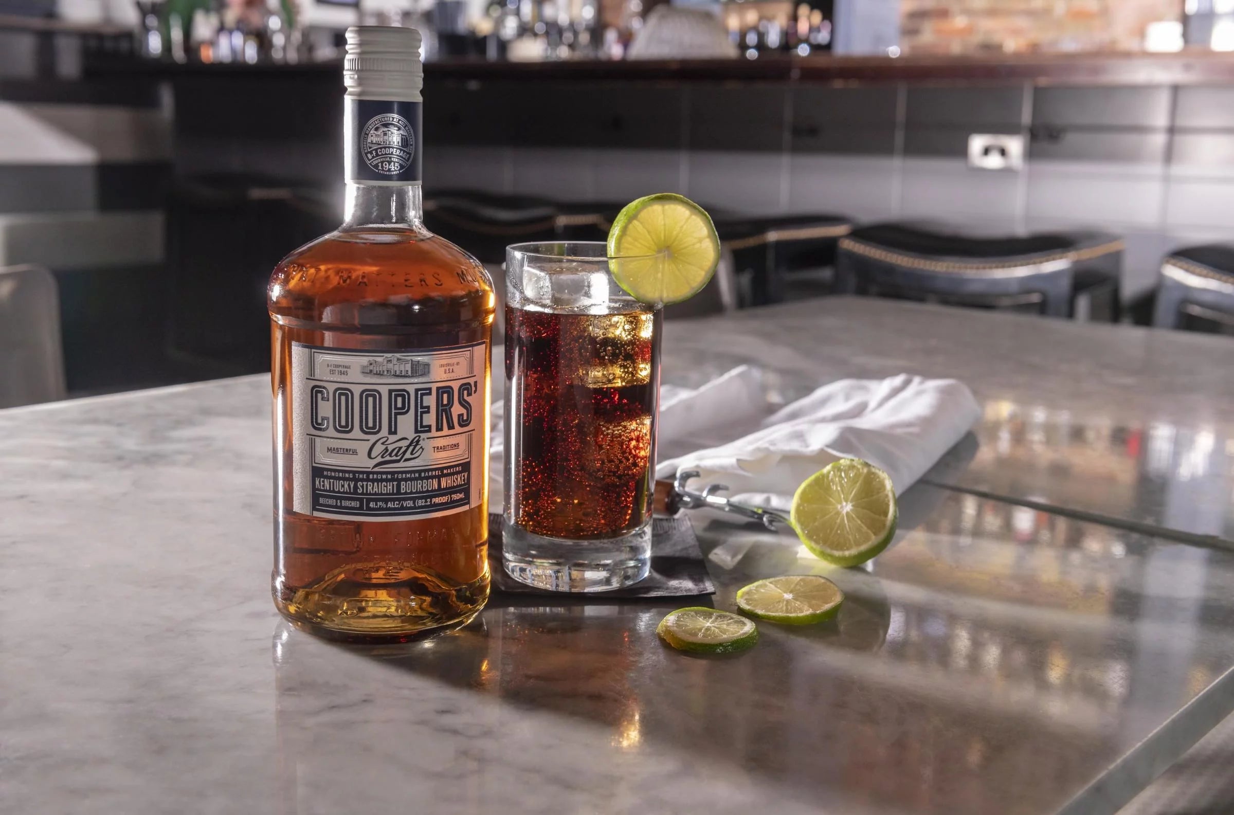Coopers’ Craft Kentucky Straight Bourbon Whiskey, 750 ml Bottle, 82.2 Proof