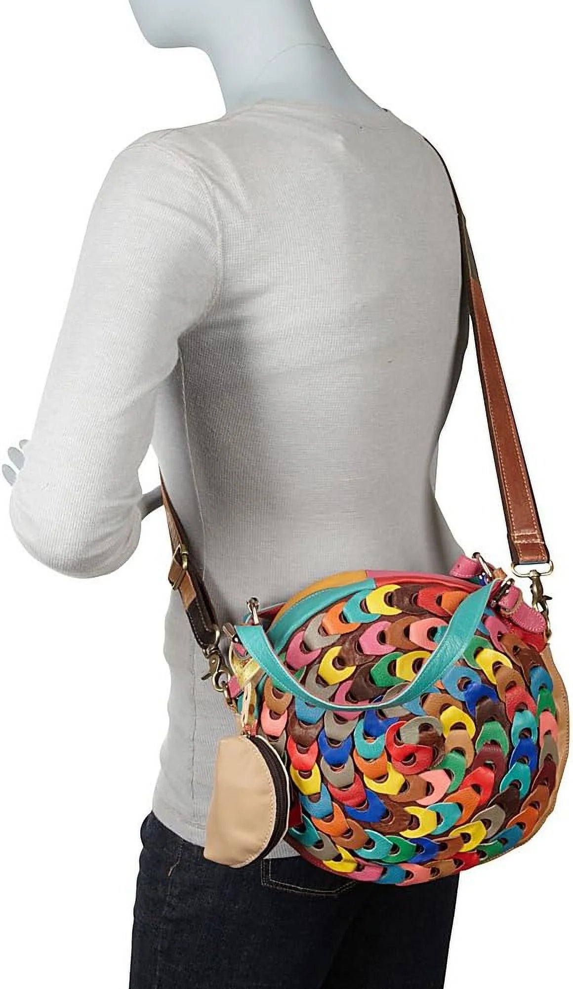 Amerileather Dream Catcher Pouch Handbag