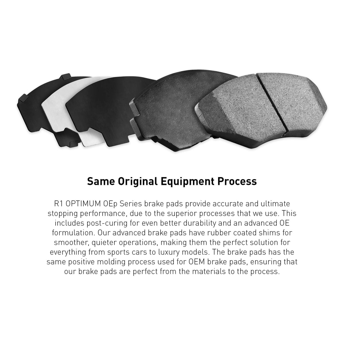 R1 Concepts Wduh1 59201 R1 Concepts Carbon Series Brake Rotors With 5000 Oep Fits select: 2017-2020 HONDA CIVIC SI