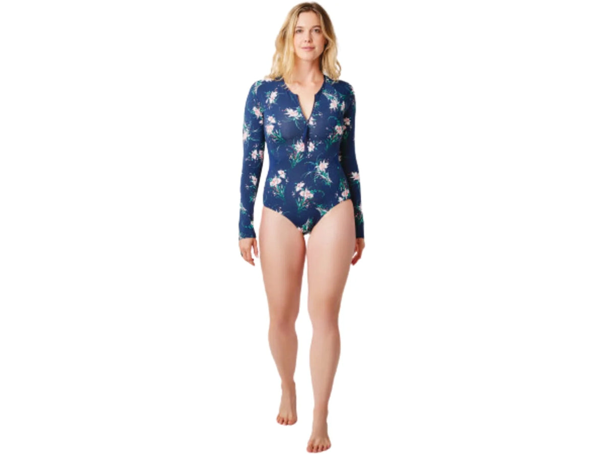 Carve Designs LS All Day Onesie - For Her, Bouquet, Extra Small