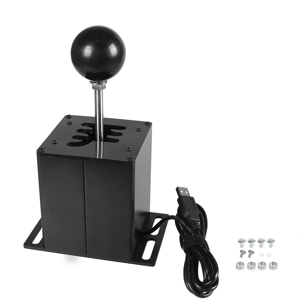 Usb H Gear Shifter Pc Game Sequential Gears Shifting Device Computers Racing Games Accessory