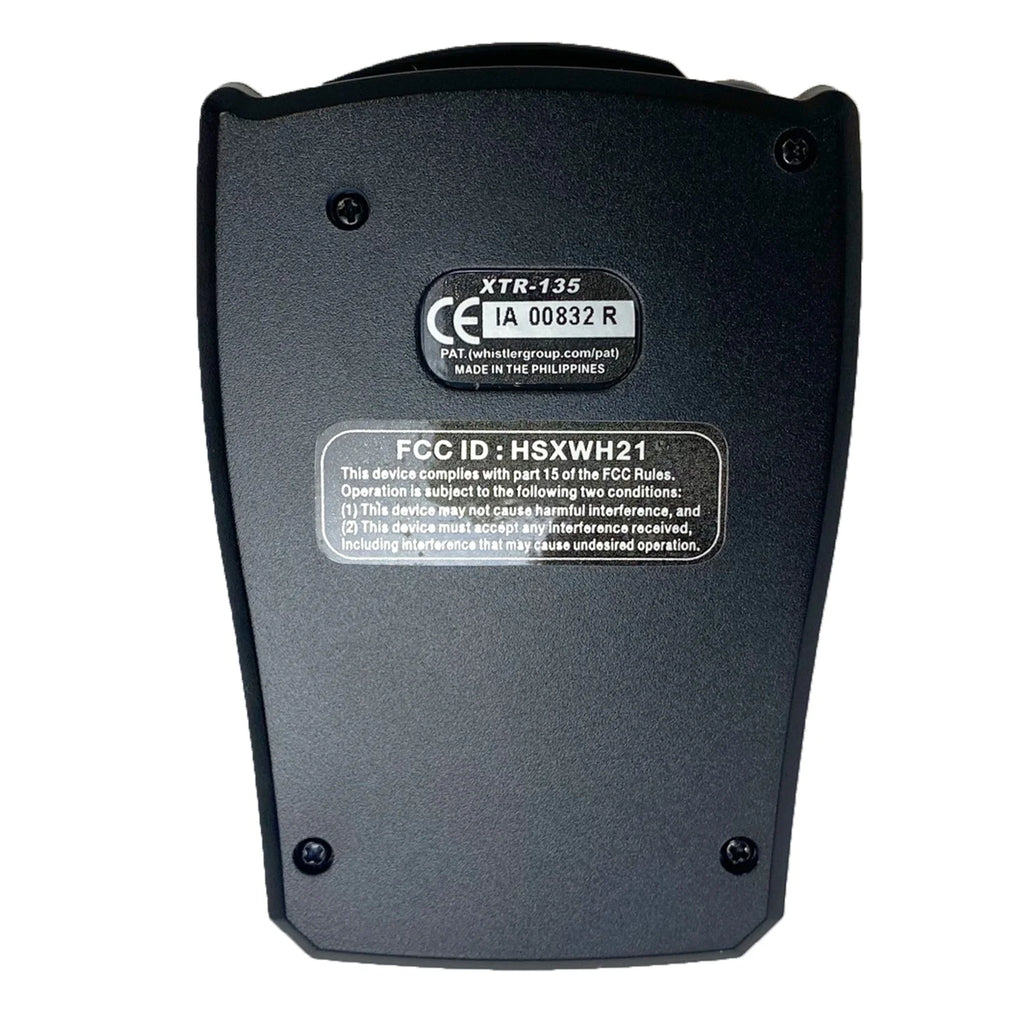 Whistler XTR-135 Laser/Radar Detector