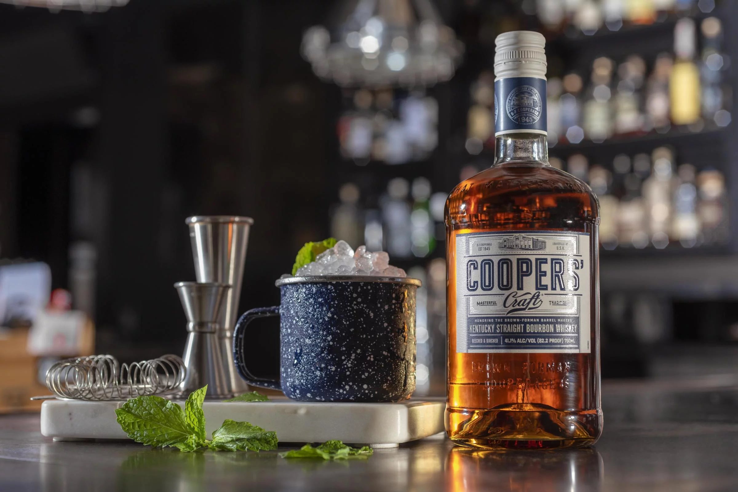 Coopers’ Craft Kentucky Straight Bourbon Whiskey, 750 ml Bottle, 82.2 Proof