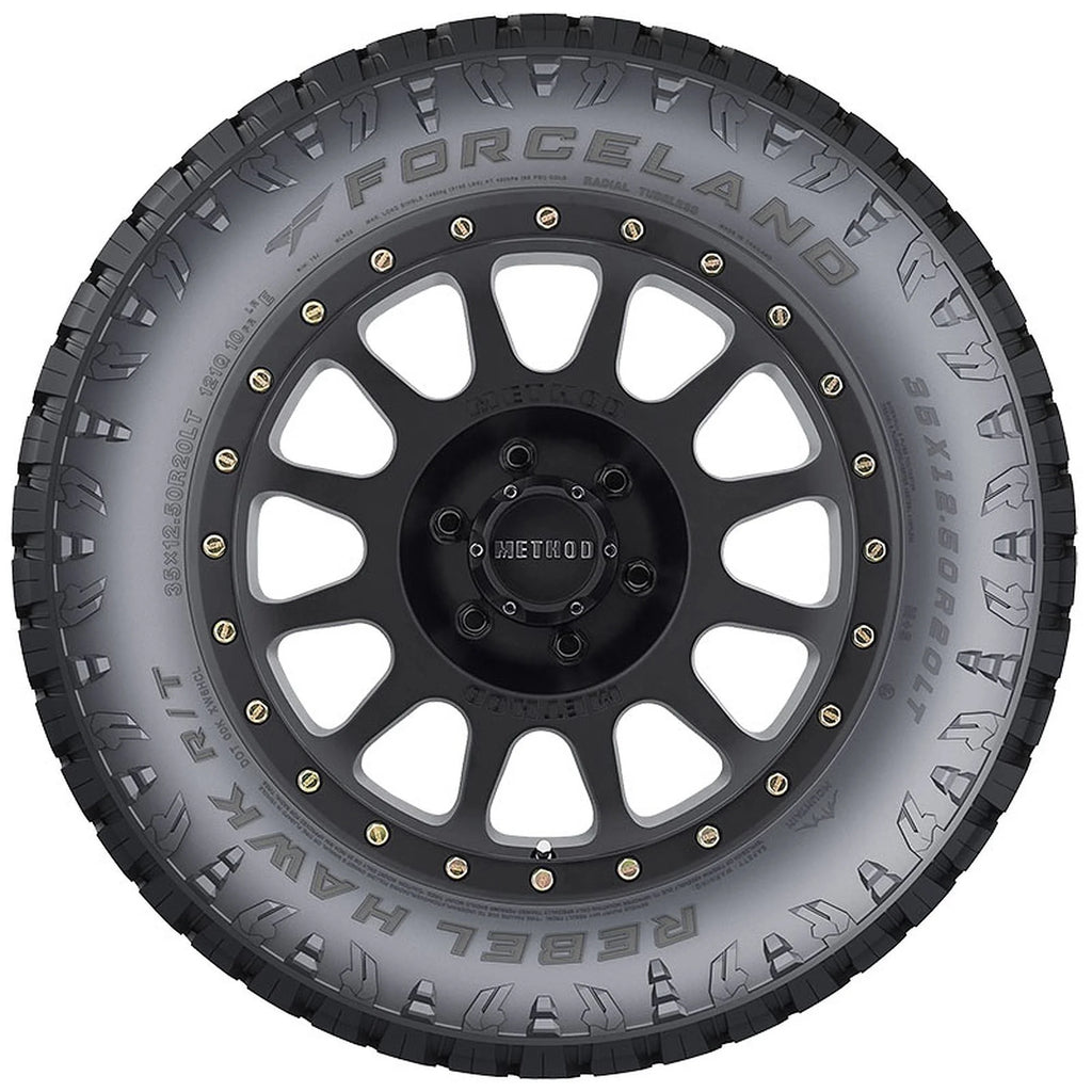 Forceland Rebel Hawk R/T Rugged Terrain LT37X12.50R20 126Q E Light Truck Tire