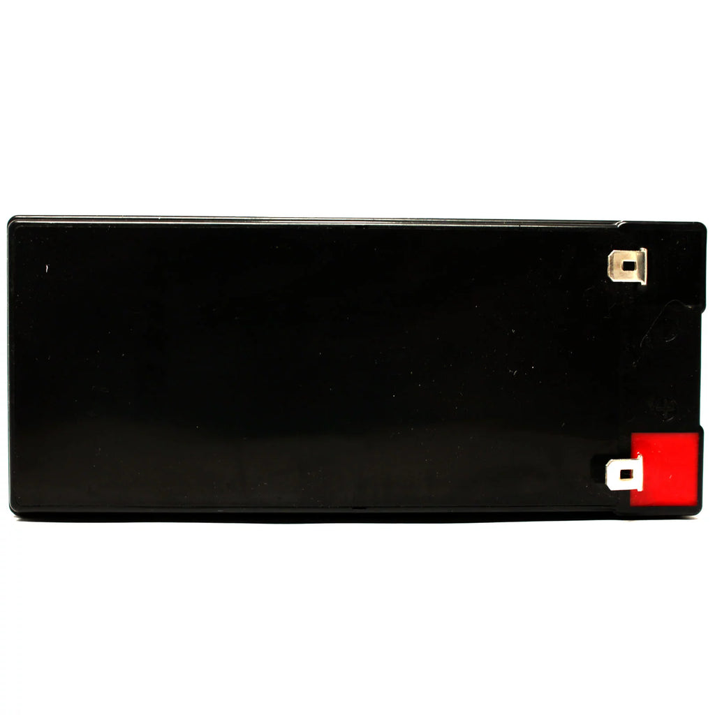 Compatible Dyna Cell WP6.512 Battery - Replacement UB1290 Universal Sealed Lead Acid Battery (12V, 9Ah, 9000mAh, F1 Terminal, AGM, SLA) - Includes TWO F1 to F2 Terminal Adapters