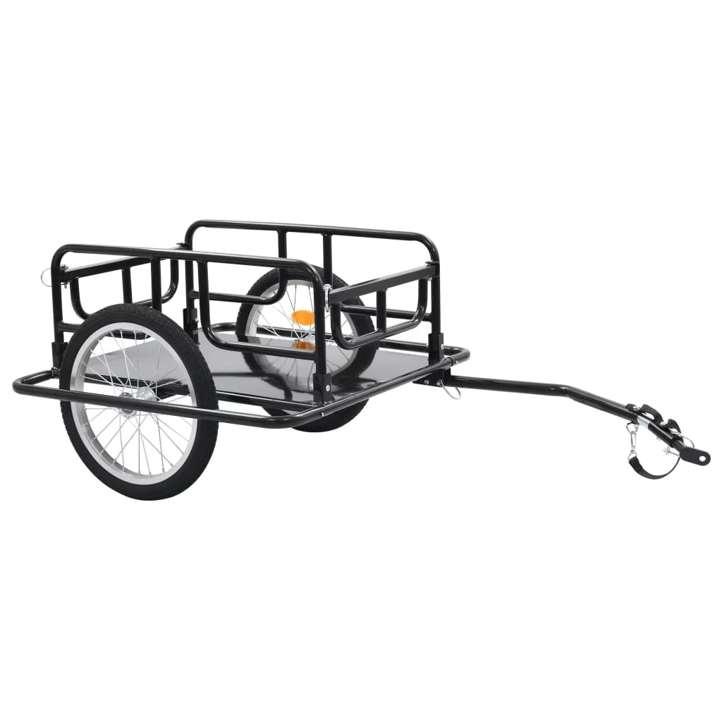 Irfora Bike Cargo Trailer 51.2"x28.7"x19.7" Alloy Black