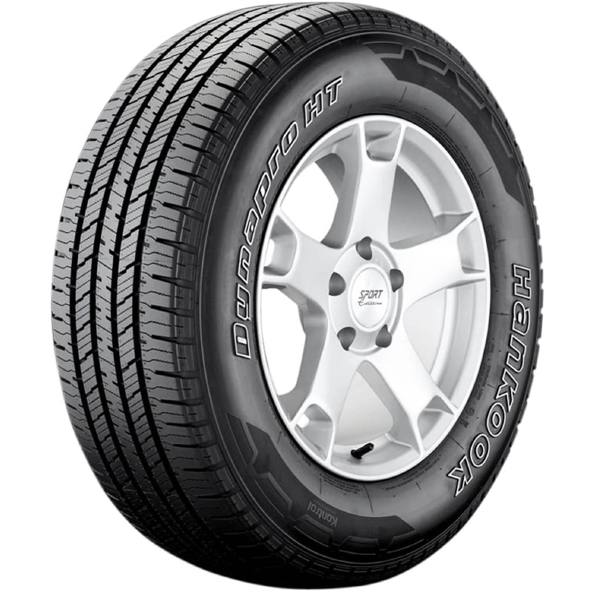 Set of 4 (FOUR) Hankook Dynapro HT 235/75R16 109T XL A/S All Season Tires Fits: 1999-2001 Chevrolet Silverado 1500 LT, 2005-07 Chevrolet Trailblazer LT