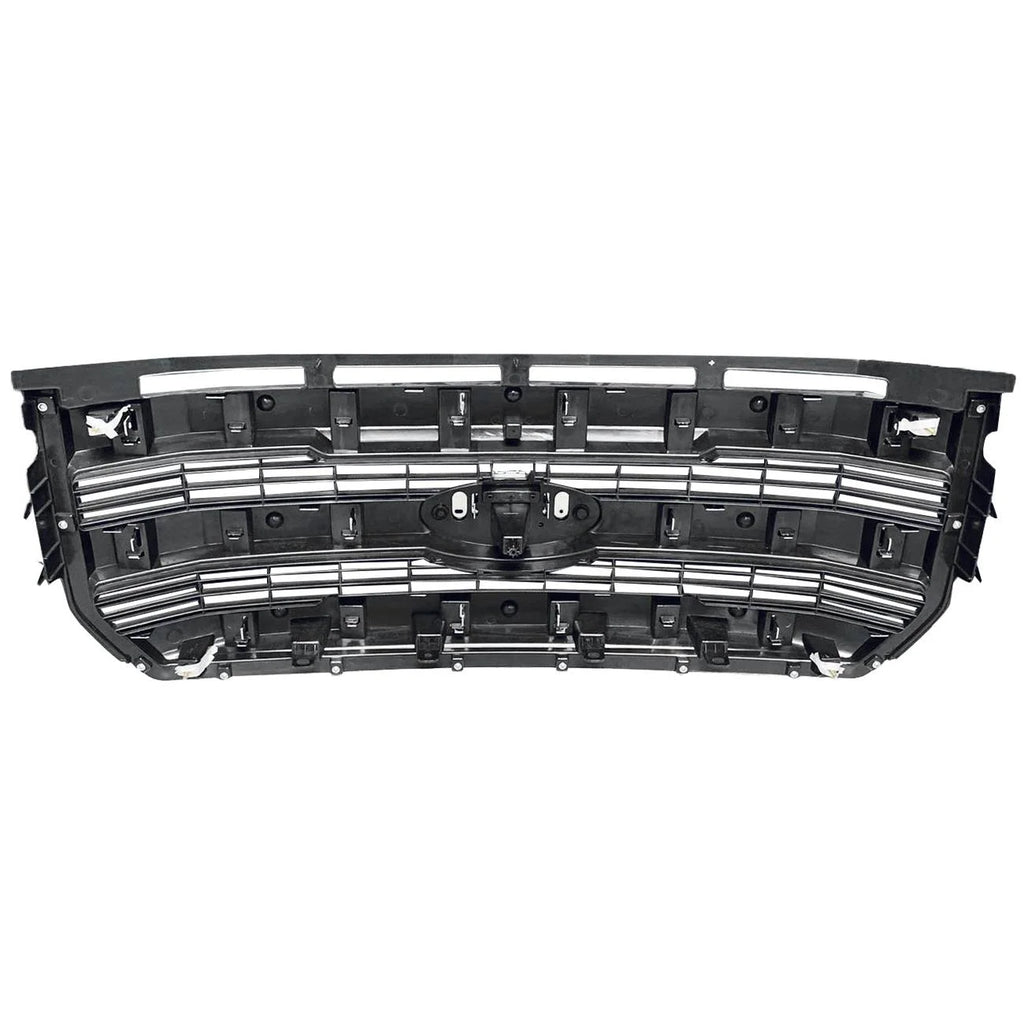 For 15-17 F-150 Front Bumper Radiator Grille Chrome W/o camera FL348200PBS