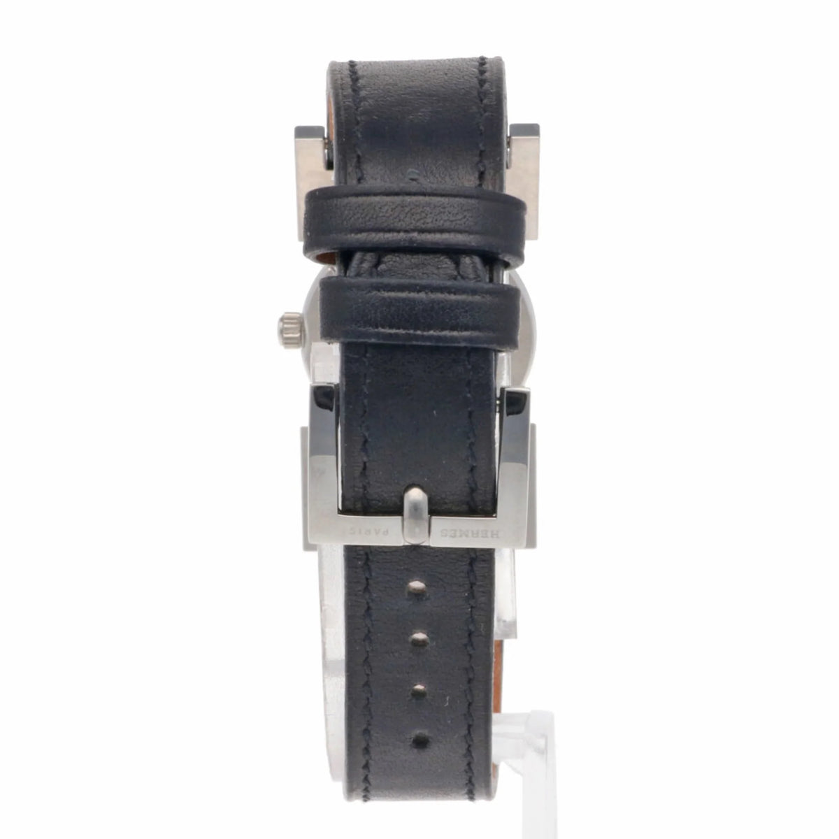 Previously Owned Hermes Paprika Watch Rust-resistant Alloy PA1.230 Quartz Ladies HERMES Diamond Bezel (Good)