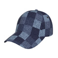 Haiem Blue Gingham Buffalo Check Baseball Cap Dad Hat Cotton Soft Adjustable Fashion Hats for Men Women Unisex Style Headwear